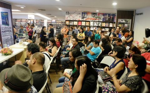 Full house at Fully booked! Awesome!